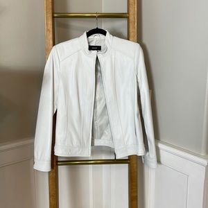 Alfani Leather Moto Jacket